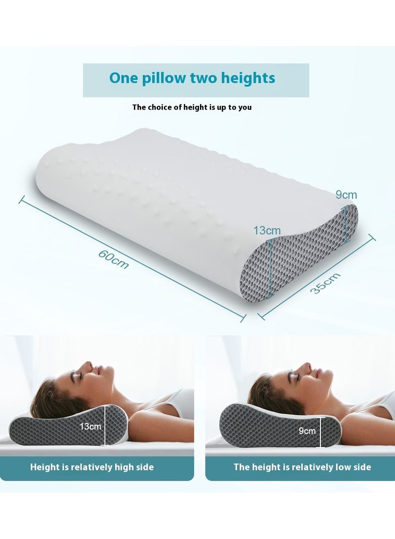 Specialty Medical Cervical Sleeping Orthopedic Memory Foam Ergonomic Contour Pillow For Neck And Shoulder Support Pain Relief