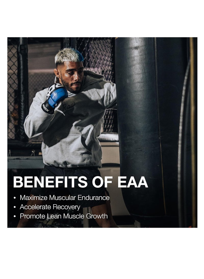 RAW EAA Powder - Ultimate Hydration, Endurance & Muscle Recovery Formula, by Chris Bumstead, Watermelon Flavor, 25 Servings