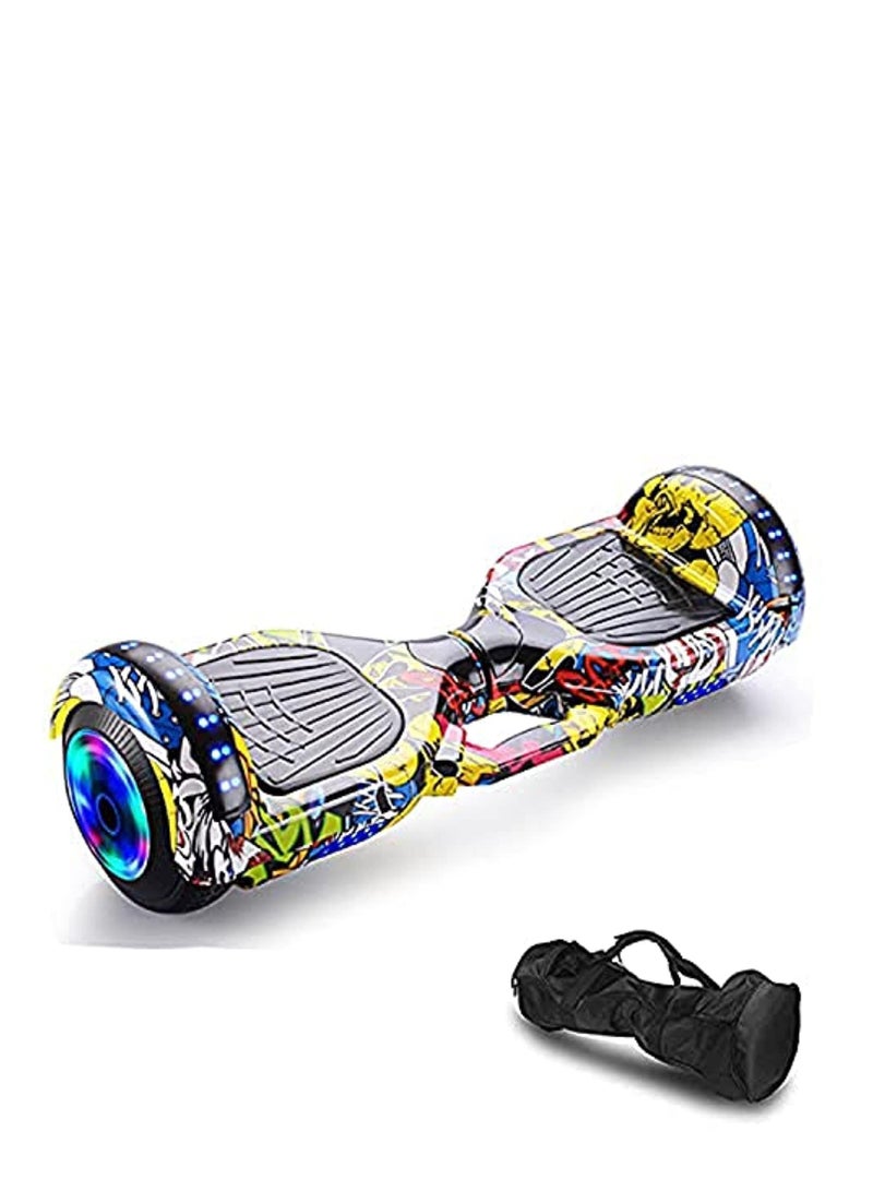 6.5 inch self-balancing hoverboard two-wheel self-balancing scooter with LED light hoverboard for kids and adults