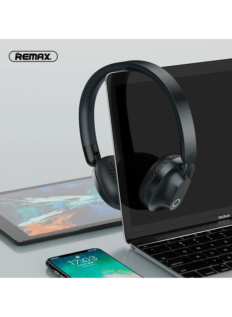 Bluetooth 5.0 headphone model RB-550HB wireless HIFI noise canceling headset with microphone