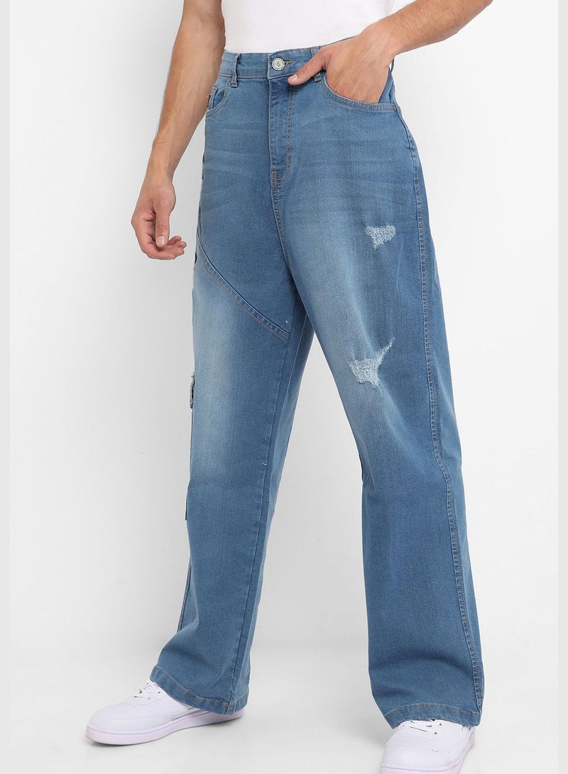 Solid Jeans