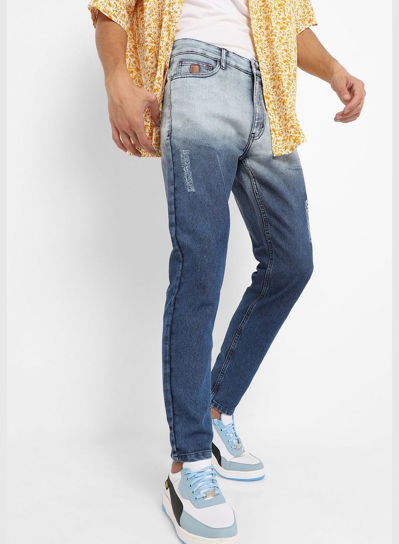 Colourblocked Jeans