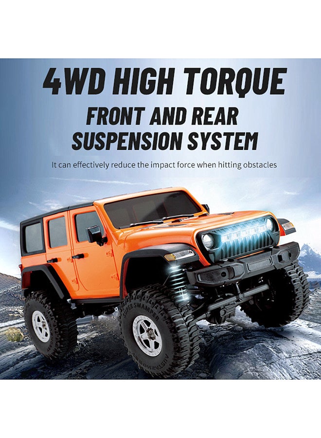 Remote Control Car 2.4GHz 1/18 All Terrain  Remote Control Truck Off Road Car 4WD Vehicle Gifts for Kids Adult