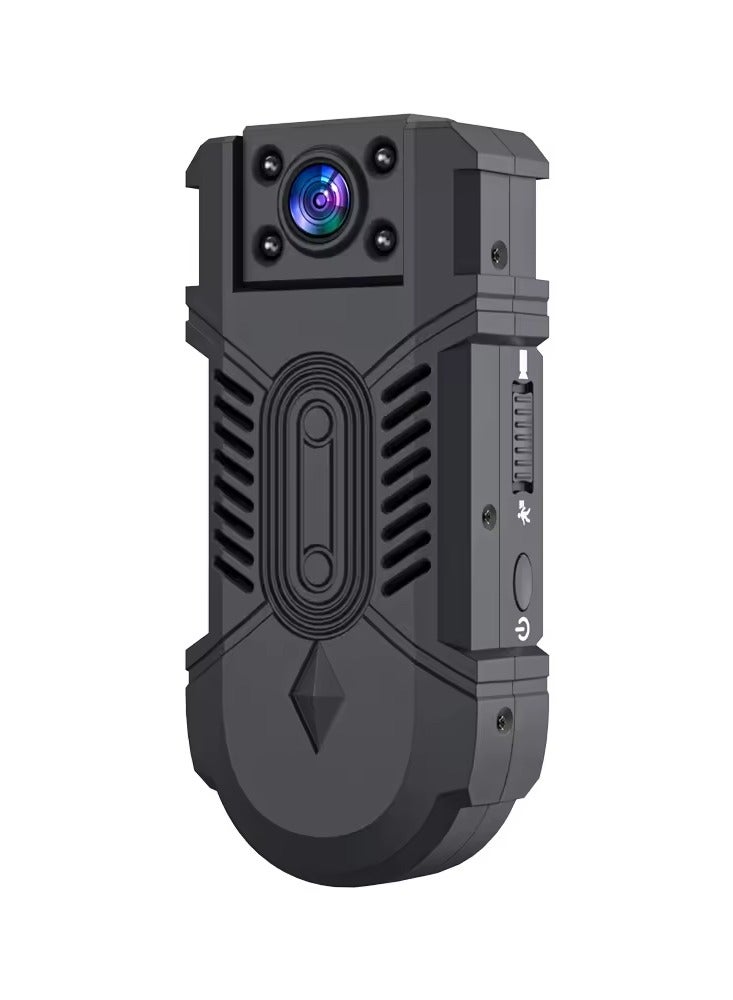 Body Worn Mini Camera 1080P Video Recording Camera With Back Clip Night Vision Camcorder Sport Outdoor DV Body.