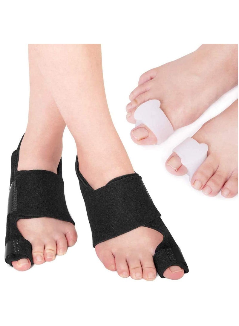 Bunion Corrector Relief Orthopedic Big Toe Straightener for Women Men Day Night Support Treat and Prevent Hallux Valgus