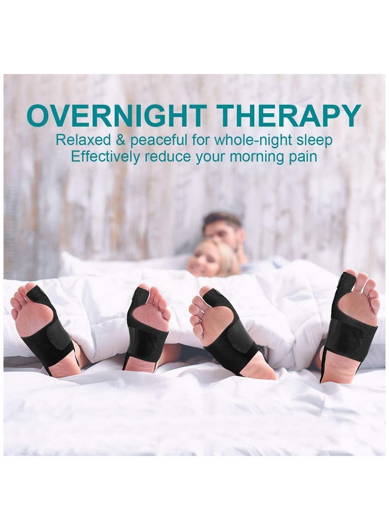 Bunion Corrector Relief Orthopedic Big Toe Straightener for Women Men Day Night Support Treat and Prevent Hallux Valgus