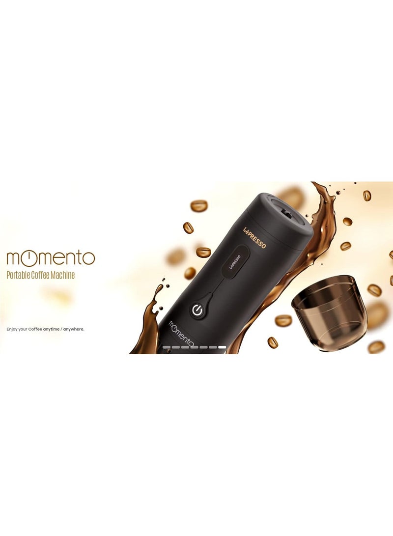 LePresso Momento Portable Coffee Machine - Black