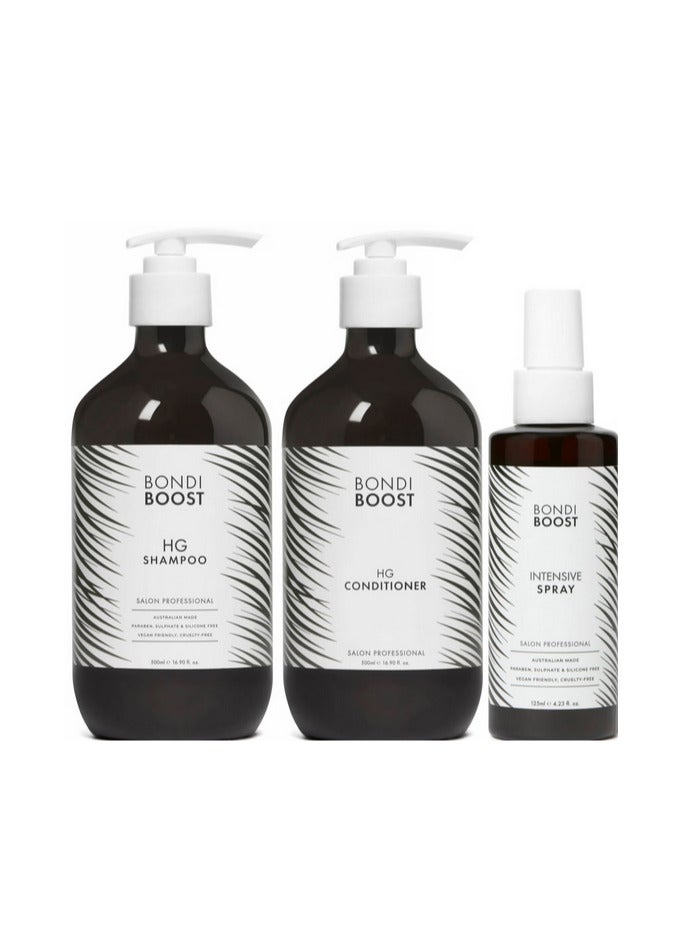 BondiBoost HG Care Plus Intensive Spray Trio