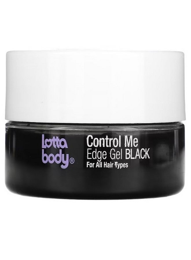 Control Me Edge Gel Black With Coconut and Shea Oils 2.25 oz 63.7 g