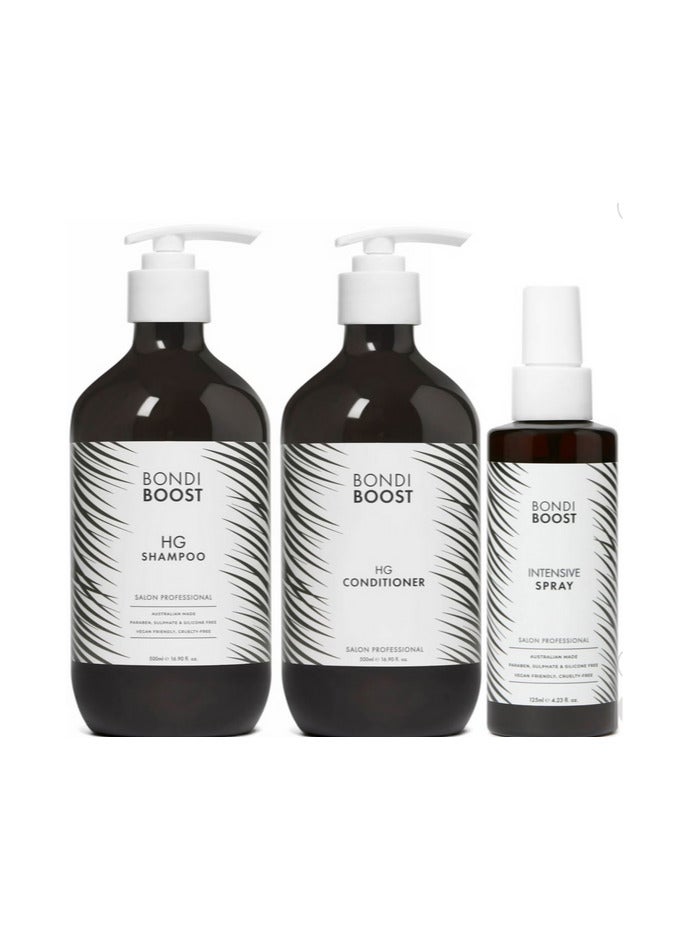 BondiBoost HG Care Plus Intensive Spray Trio