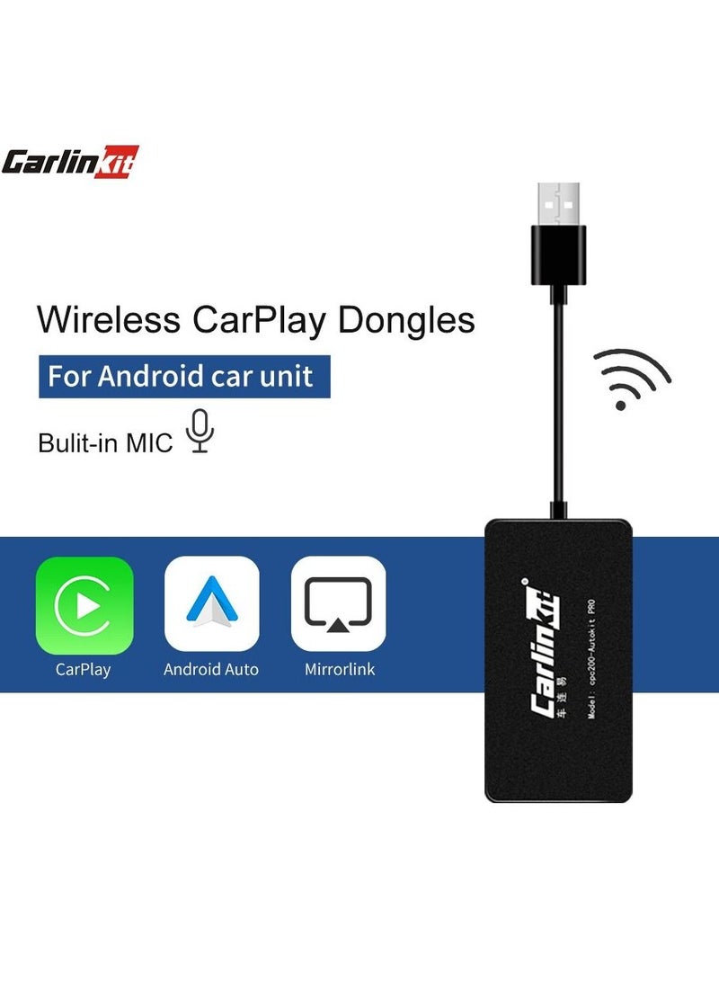 Carlinkit Wireless Adapter USB Wired Android Auto Connect Dongle Android Screen for CarPlay Car Ariplay Smart Link Mirroring