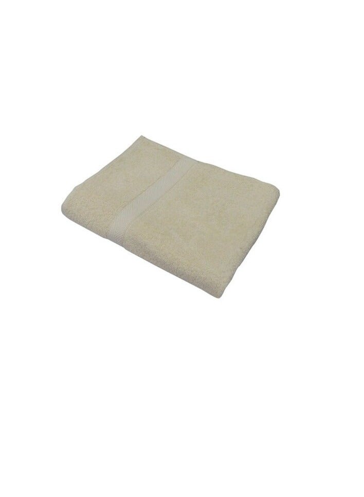 Princes Soft Bath Towel Cotton, Cream 70 X 140 cm