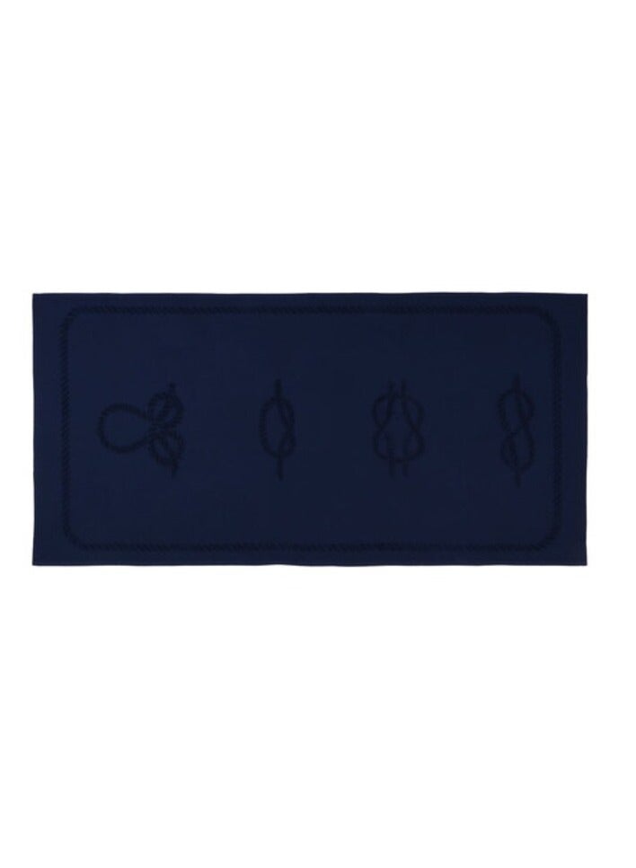 Anemoss Beach Towel, %100 Cotton, Soft, Water Absorbent, Quick Dry, Medium Thick, Pool and Bath Towel, 27x55 in, Navy Blue Color