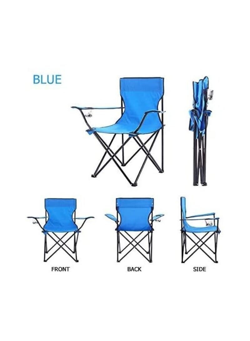 GO2CAMPS Camping Chair-Foldable Beach Chair-Picnic Chair with Carry Bag for Travel Chair Picnic,Hiking (Multicolours)