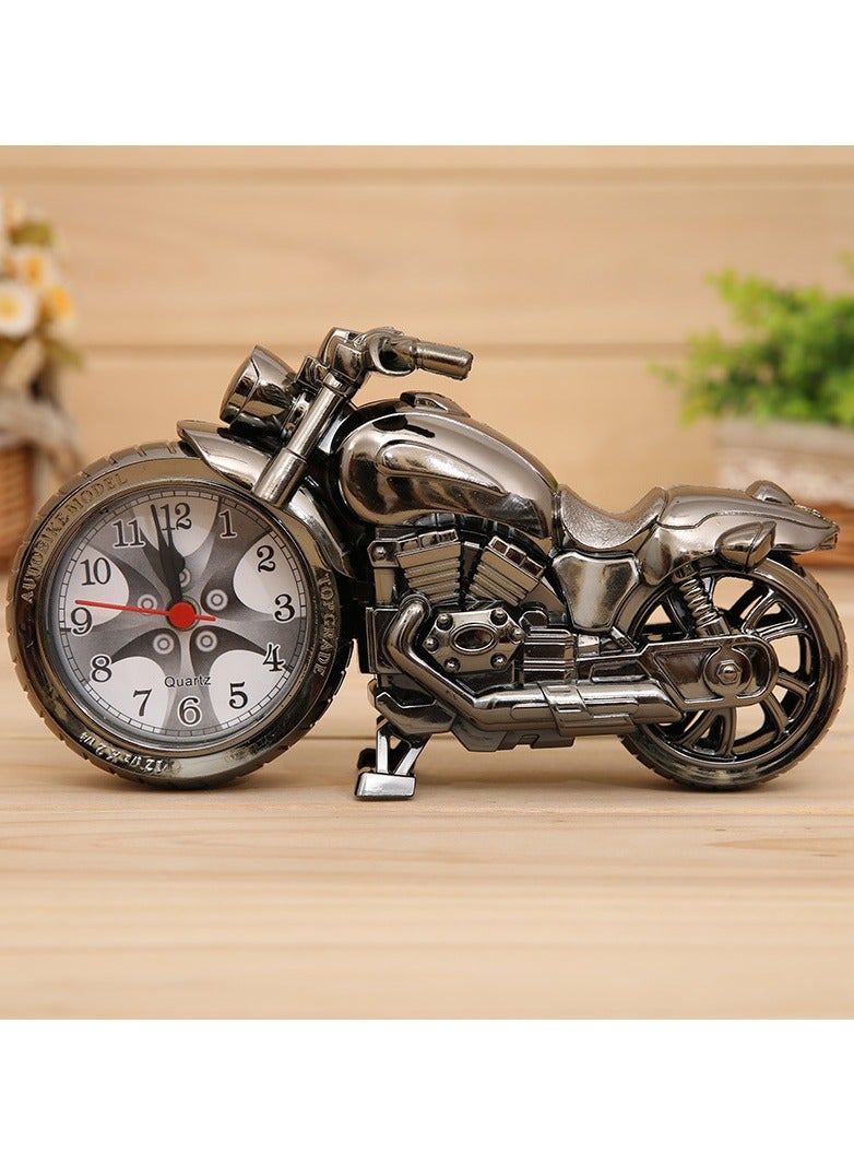 Creative Retro Home Decor Motorcycle Appearance Alarm Clock