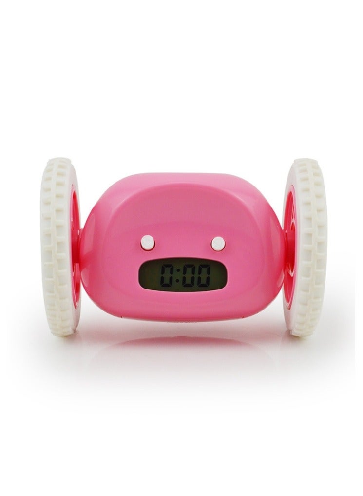 Running Digital LED Alarm Clock Lazy Alarm Clock Running Silent Clock Alarm Clock