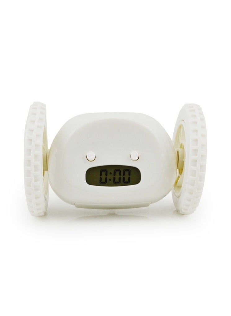 Running Digital LED Alarm Clock Lazy Alarm Clock Running Silent Clock Alarm Clock