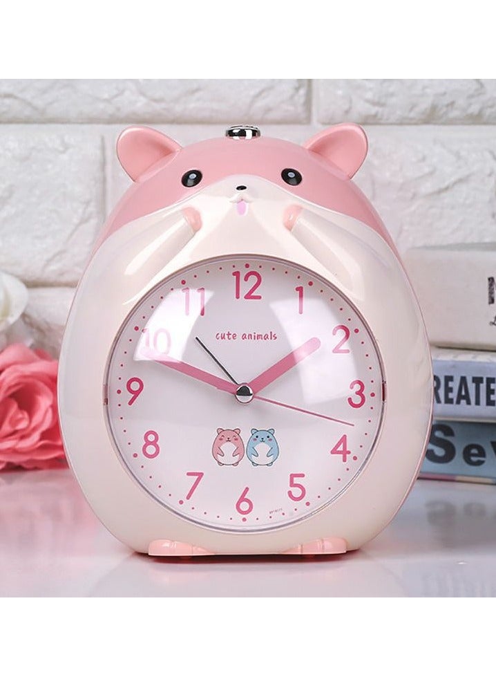 Students Use Bedside Mute Multifunctional Cute Cartoon Talkative Music Creative Children Alarm Clock