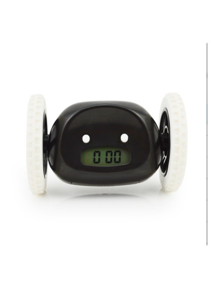 Running Digital LED Alarm Clock Lazy Alarm Clock Running Silent Clock Alarm Clock