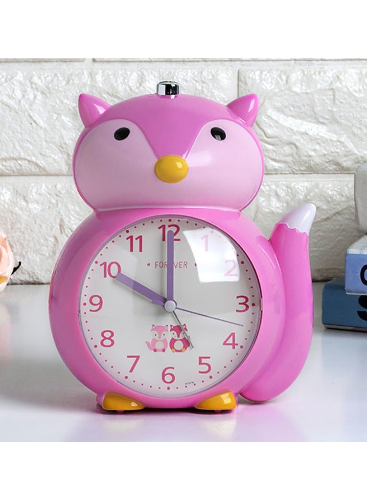 Students Use Bedside Mute Multifunctional Cute Cartoon Talkative Music Creative Children Alarm Clock