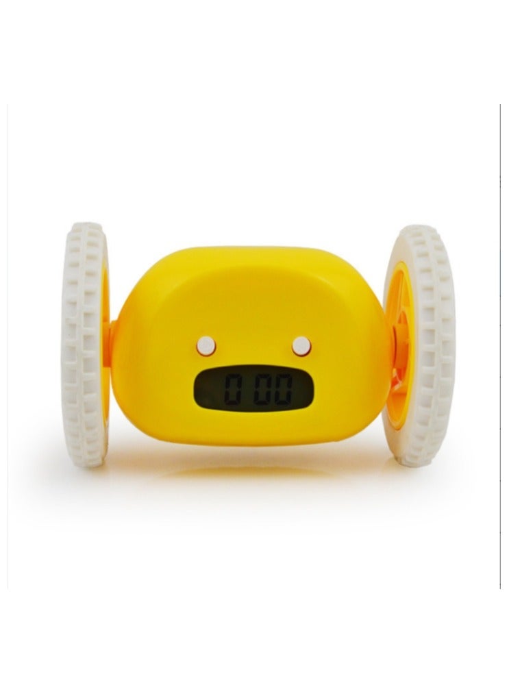 Running Digital LED Alarm Clock Lazy Alarm Clock Running Silent Clock Alarm Clock