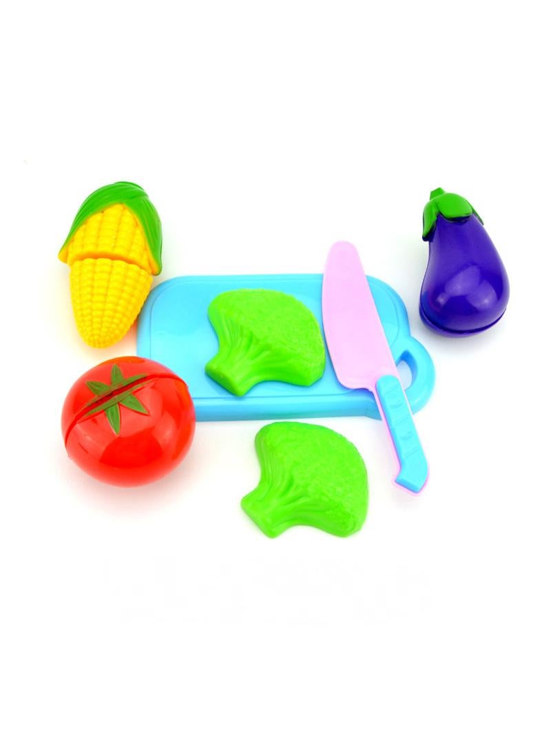 6 Pcs Creative Kitchen Pretend Play Toy Set With Non-toxic Material for Kids