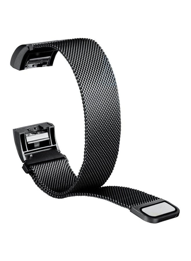 Stainless Steel Band For Fitbit Charge 2 Black
