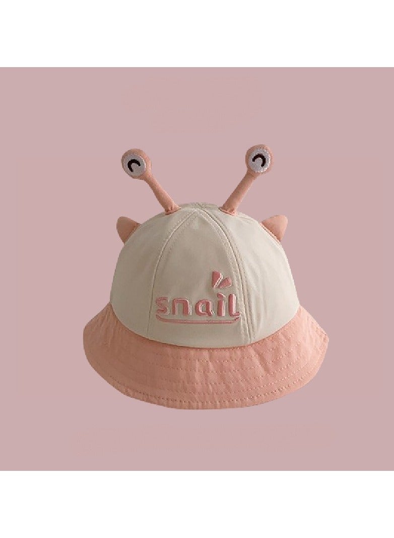 Pink series Children's Travel sun Protection and Sunshade Fisherman hat