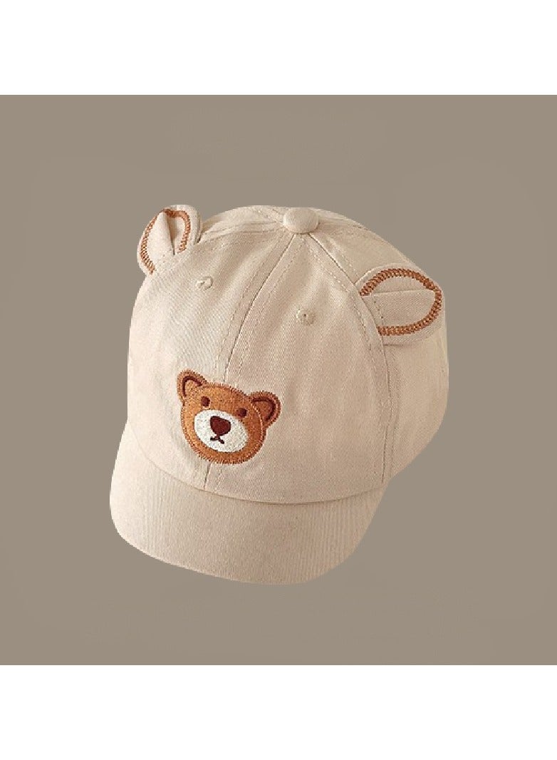 Beige Series Duckbill Cap Children's Cute Hat