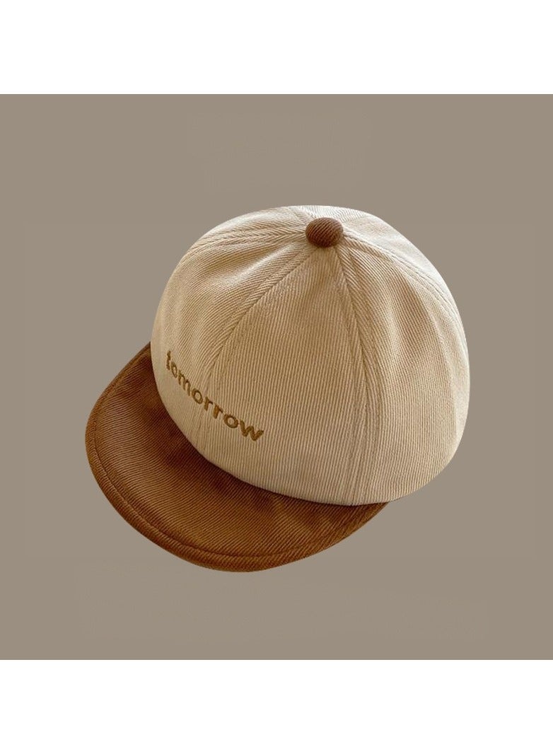 Beige Series Duckbill Cap Children's Cute Hat