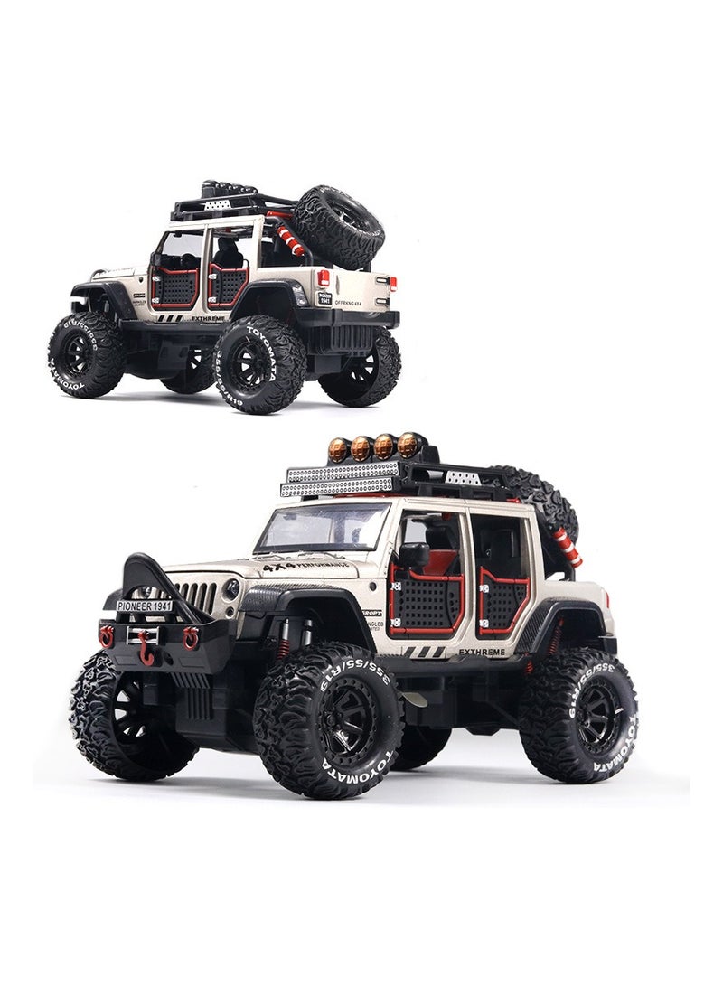 Simulated Alloy Off Road Model Sound Light echo Childrens Gift Boys Car Model Toy