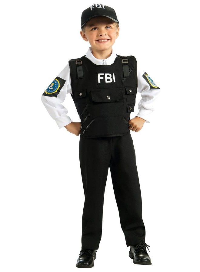 Young Heroes Fbi Agent Costume Large