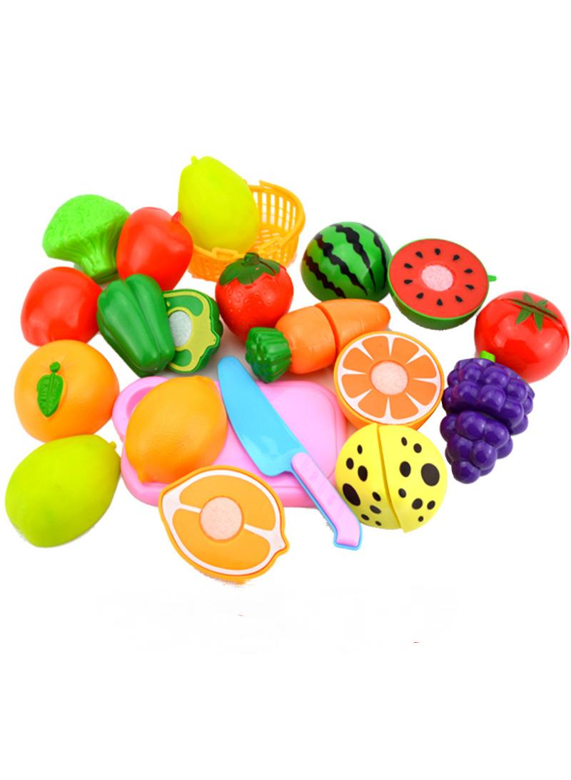 15 Pcs Creative Kitchen Pretend Play Toy Set With Non-toxic Material for Kids