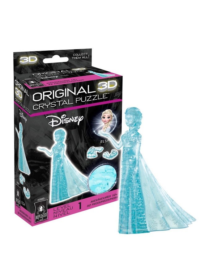 Disney Elsa Original 3D Crystal Puzzle Ages 12 And Up