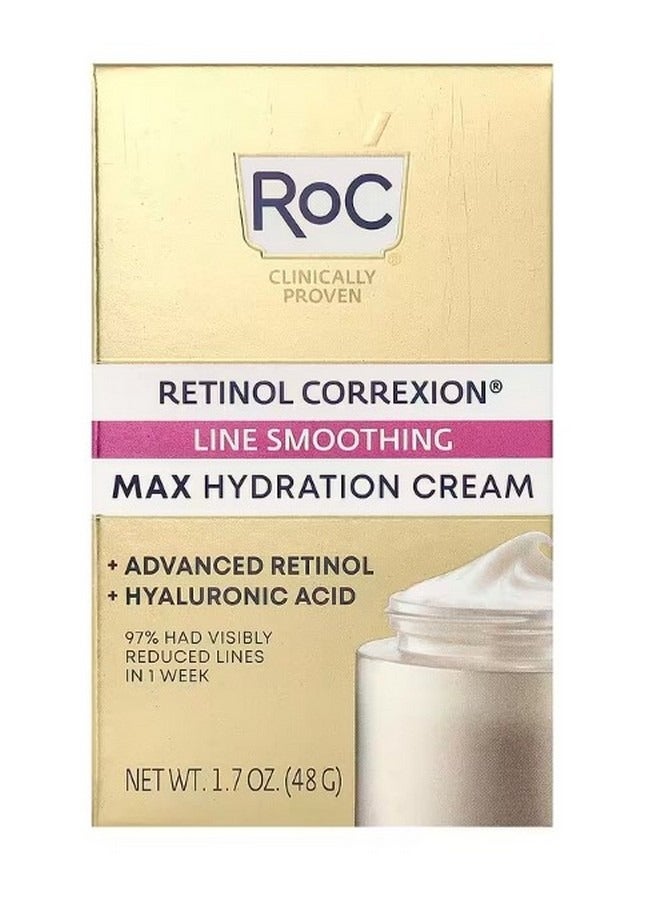 Retinol Correxion Line Smoothing Max Hydration Cream 1.7 oz 48 g