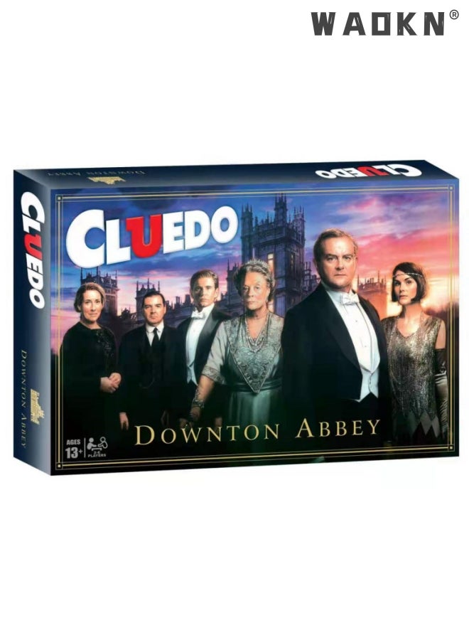 Cluedo Downton Abbey Edition Board Game for Kids Ages 13 and up, Inspired By Downton Abbey