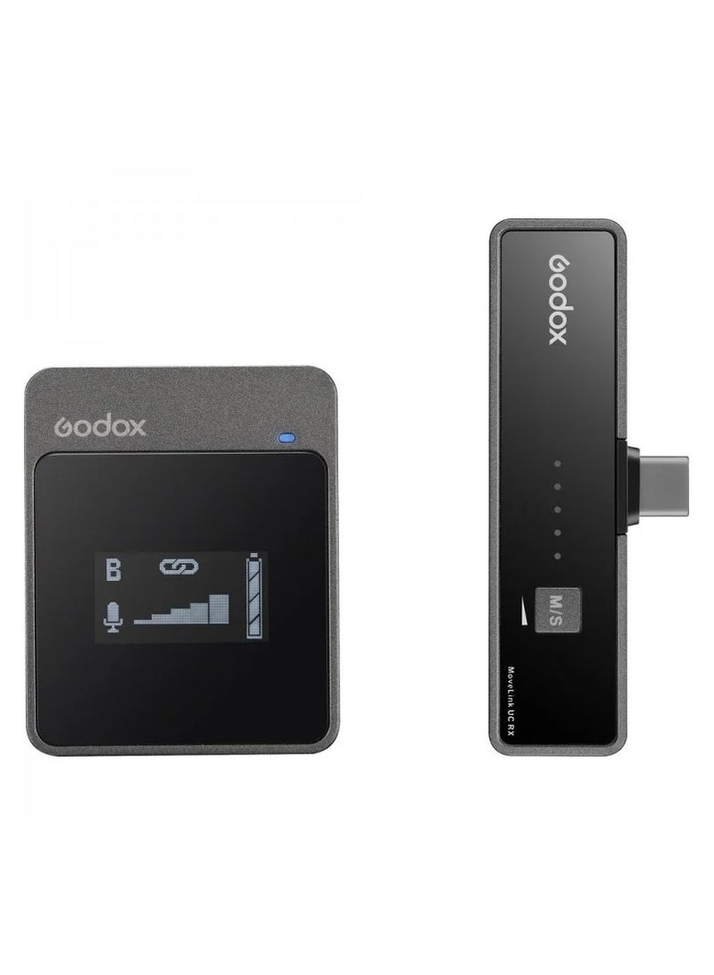 Godox Movelink UC1 2.4GHz Wireless Microphone System (USB Type-C)