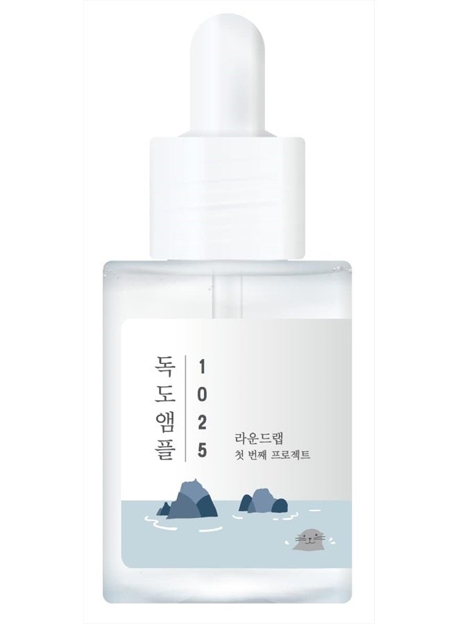 1025 Dokdo Ampoule(Serum) | Hydrating, Soothing, Instant nourishing, Hyaluronic acid, Unscented watery formula (1.59oz)