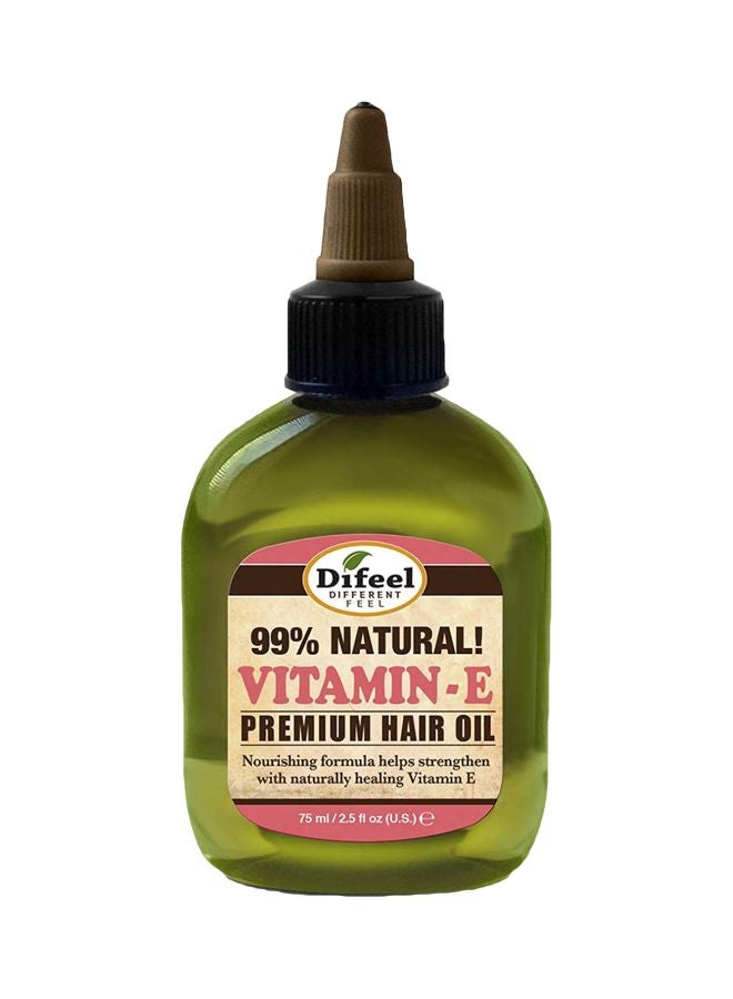 2-Piece Premium Natural Hair Oil With Vitamin E Oil