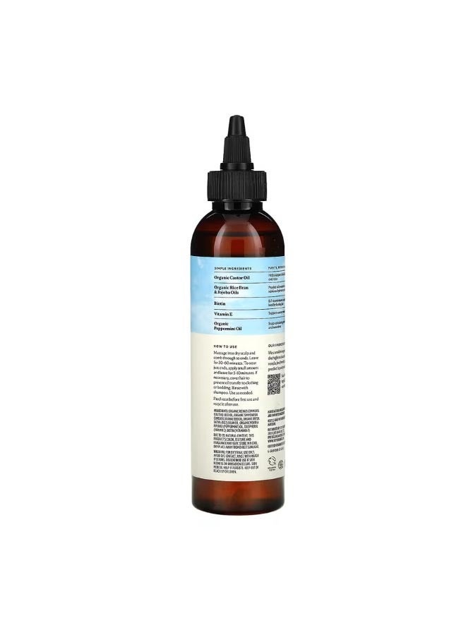 Organic Castor Oil GroPotion with Biotin 6 fl oz 177 ml