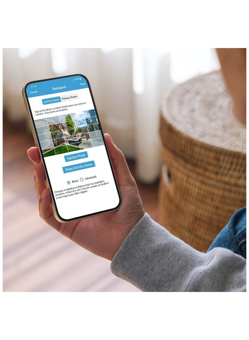 Blink - Outdoor 4 5-Camera Wireless 1080p Security System with Up to Two-year Battery Life - Black