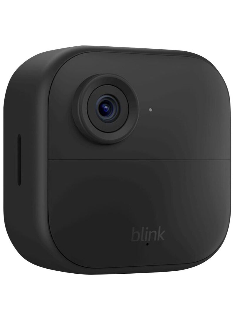 Blink - Outdoor 4 5-Camera Wireless 1080p Security System with Up to Two-year Battery Life - Black