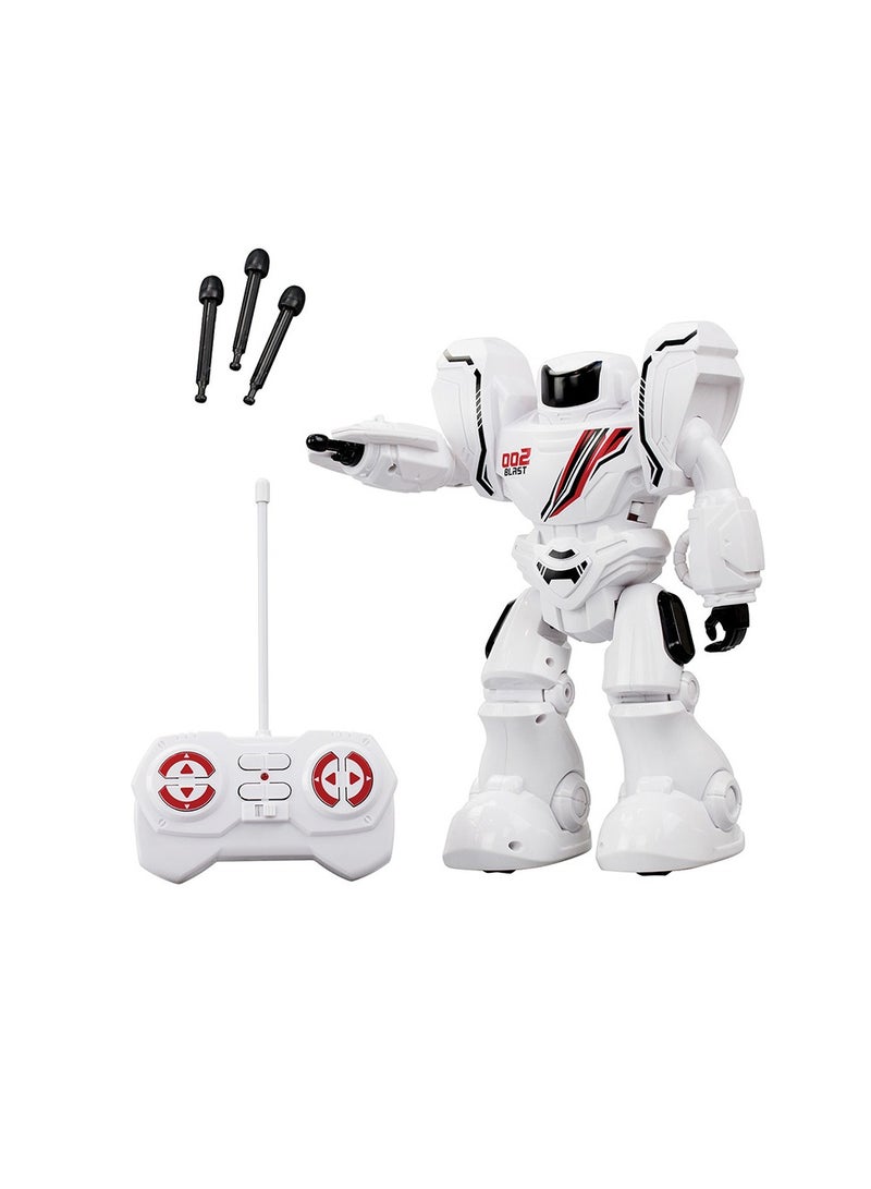 ROBO BLAST ONE REMOTE CONTROL ROBOT WHITE