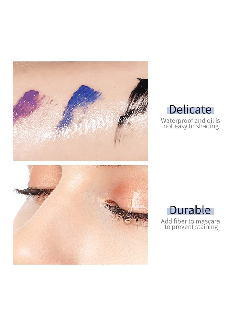 SYOSI 4D Fiber 9 Colors Set Lash Mascara, Create Thicker Longer Personalized Eyelashes, Long Lasting Waterproof Smudge-proof, All-day Sophisticated Eye Makeup Unique (1 Set)