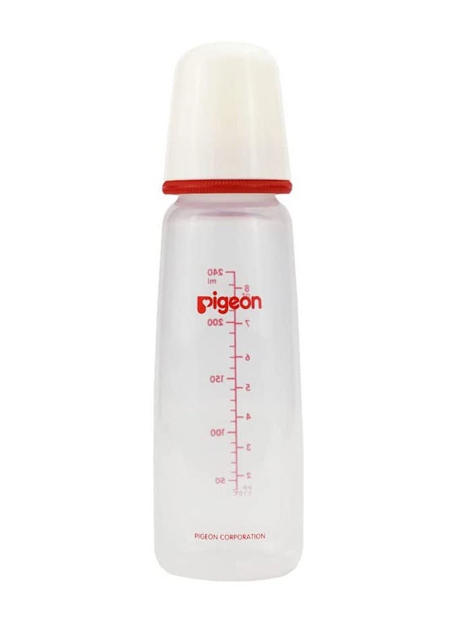 Flexible Slim Neck Nursing Bottle for 4month+  BPA & BPS Free 240ml