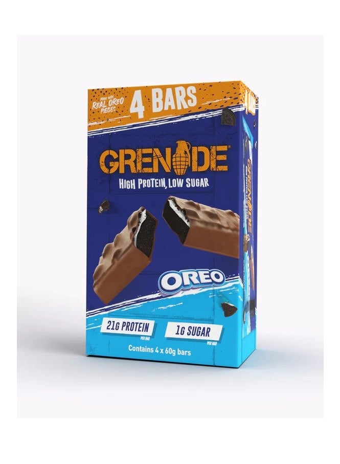 Grenade Protein Bars Oreo 4 Bar Pack
