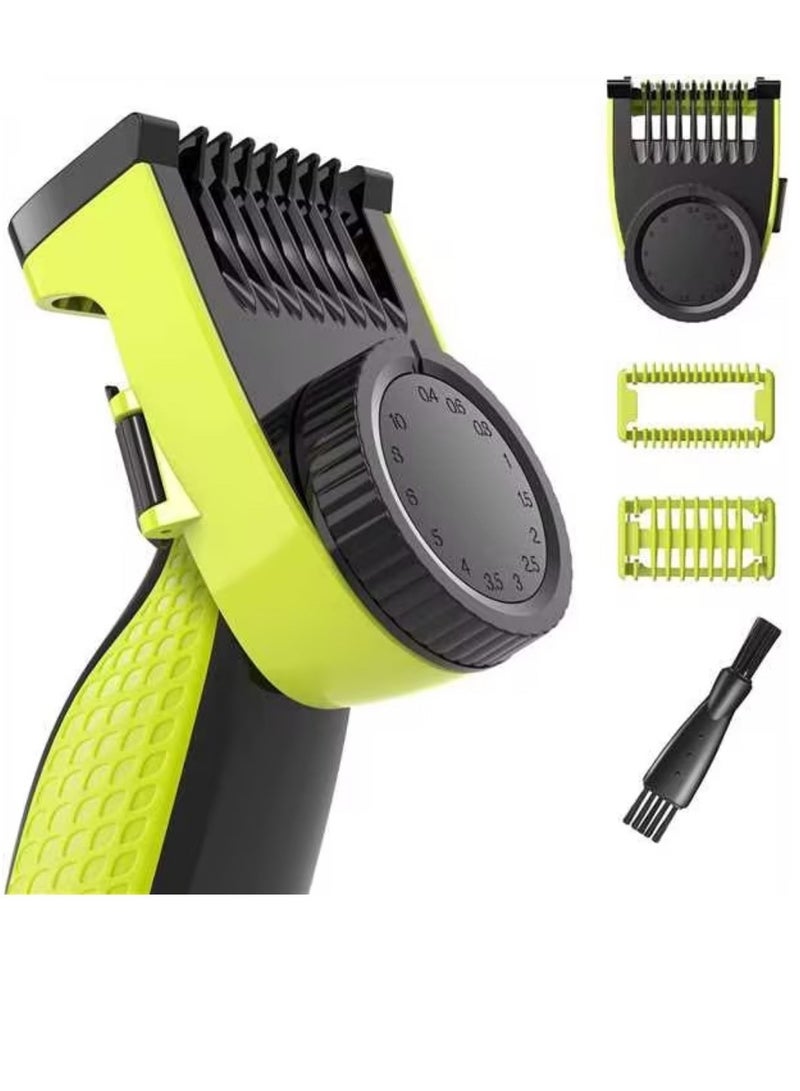 Guard Comb for Philips One Blade Adjustable 14 in 1 Precision Comb with Body Guard Skin Protector Attachments for Shaving Grooming with 14 Length Settings Compatible with QP210 or 50 220 2523 252