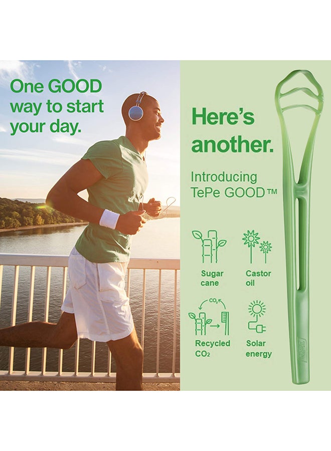 Flexible Tongue Cleaner Green 20grams