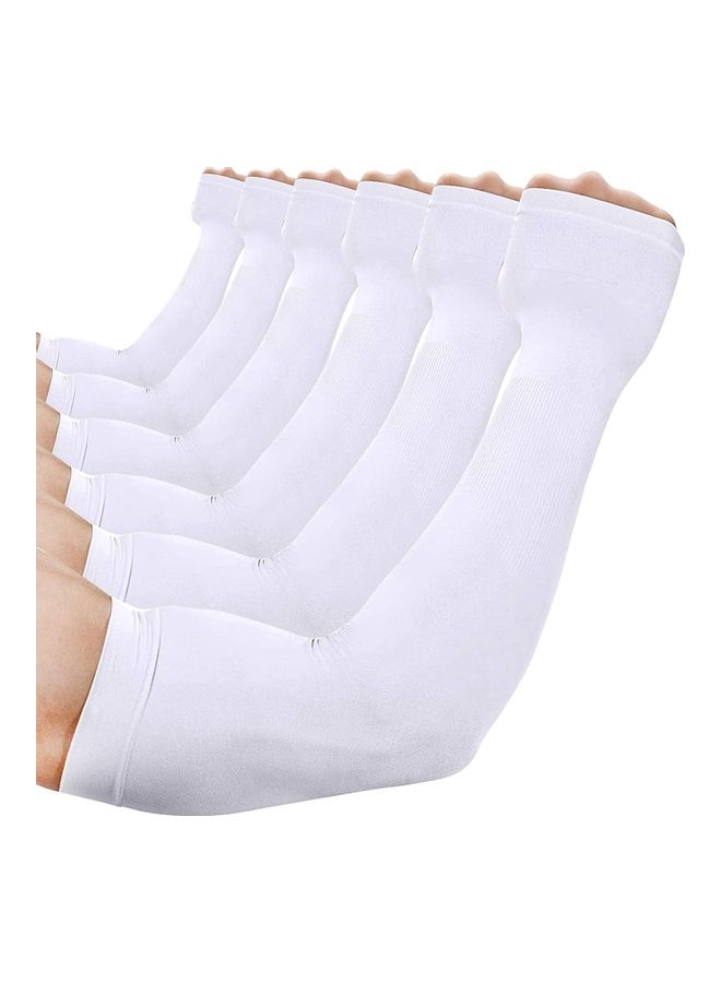 6 Pairs UV Protection Cooling Arm Sleeves one size