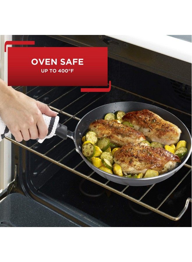 Professional Nonstick Fry Pan 12.5 Inch Induction Cookware Pots And Pans Dishwasher Safe Black